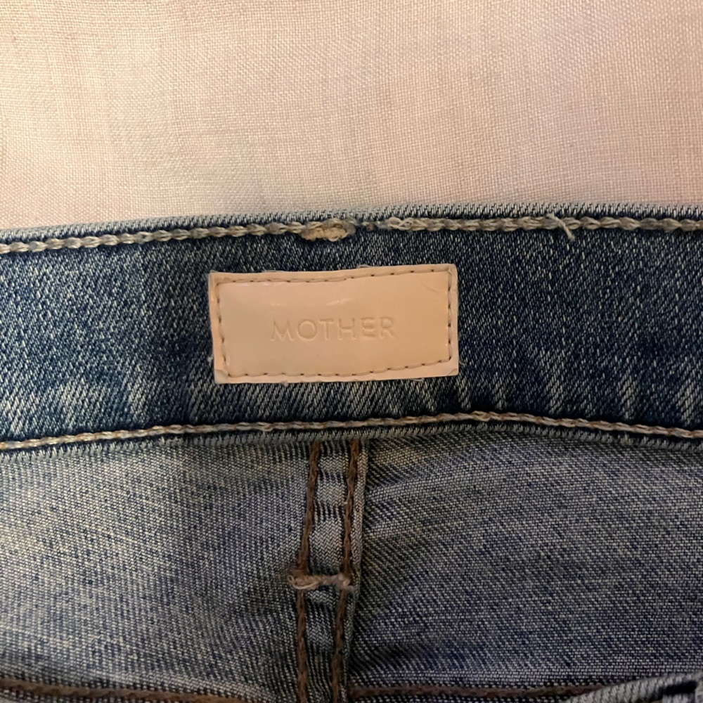 Mother Denim Jeans, Rascal Ankle Snippet, Size 28 - image 4